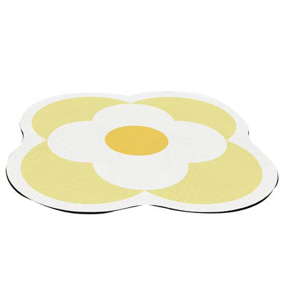 Polyester Kitchen Mat 16''x24'' in Blue for Quick-Drying Water Absorbent Performance