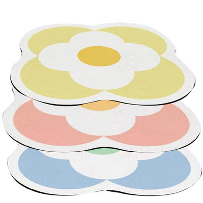 Polyester Kitchen Mat 16''x24'' in Blue for Quick-Drying Water Absorbent Performance