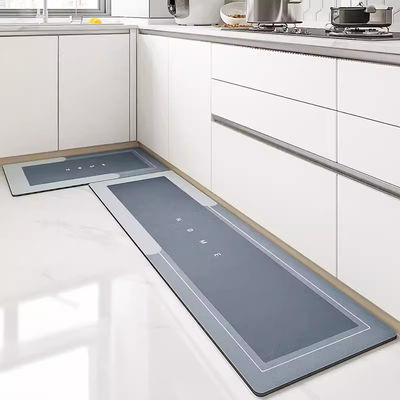 Easy-to-Clean Kitchen Mat 45*120cm Size for Absorbent and Dirt-Resistant Surface