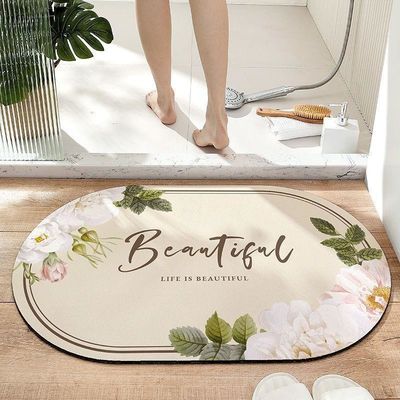 Modern Design Style Quick Drying Bath Tub Mat for Soft Waterproof Eva and Non Slip