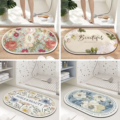 Modern Design Style Quick Drying Bath Tub Mat for Soft Waterproof Eva and Non Slip