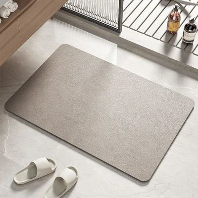 Eco-friendly Bathroom Floor Mat with CLASSIC Design Style Heat-resistant and Durable