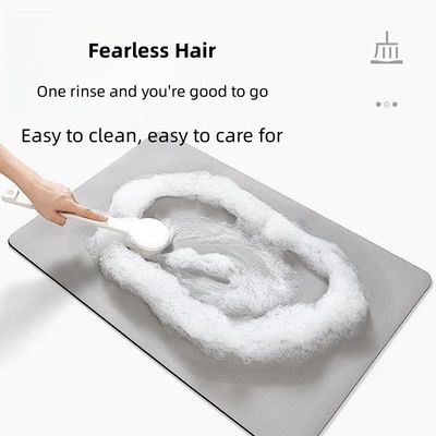 Quick Dry Antislip Diatomaceous Earth Bath Mat for Hotel Room Space Waterproof Luxury
