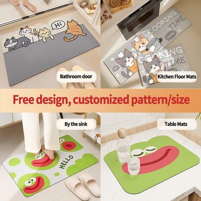 Special Size Design Logo Rug with Soft Silky Smooth Texture and Washable Feature