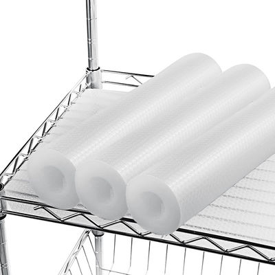 Rectangle Home and Kitchen Cabinets Shelf Liner Washable 6 PCS EVA Under Refrigerator Mat