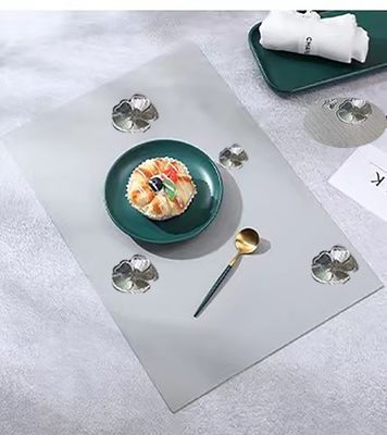 Modern Style Eco-friendly Dinning Mat for Table Decoration Transparent Conch Design