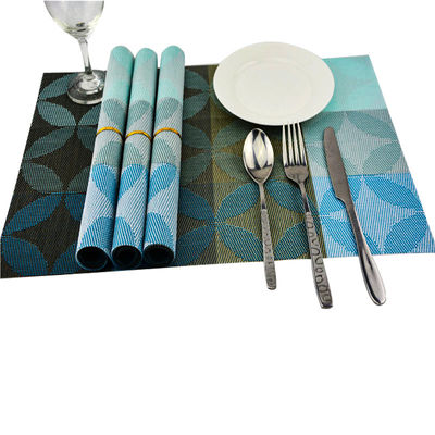 Anti-Skid PVC Place Mats for Breakfast Sustainable and Heat Resistant in Home Kitchen