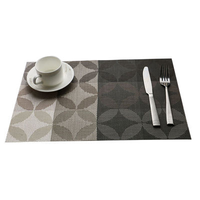 Anti-Skid PVC Place Mats for Breakfast Sustainable and Heat Resistant in Home Kitchen