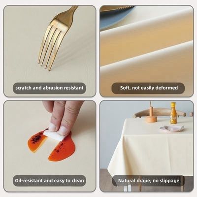 Home Party Office Hotel Shop and Restaurant Protection with Design Tablecloth Rolls