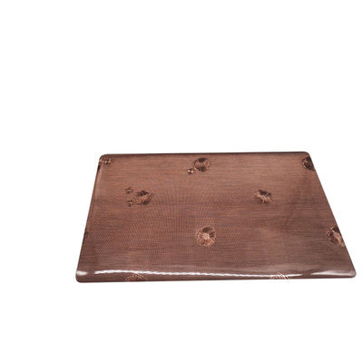 Modern Style Waterproof Eco-Friendly Non Slip Rose Gold Table Mats Pads for Home Deco